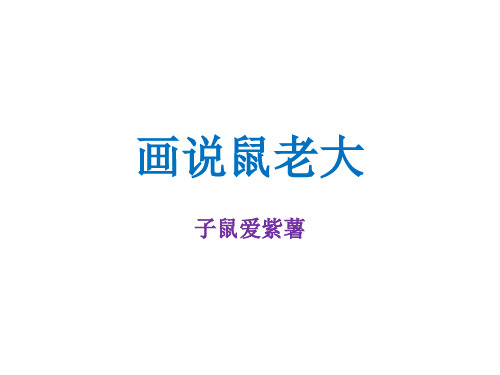 画说鼠老大