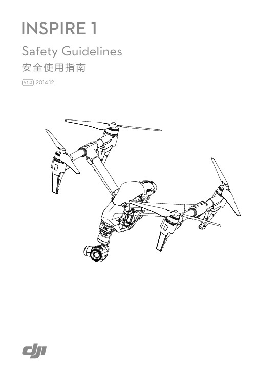 DJI Inspire 1 安全使用指南说明书