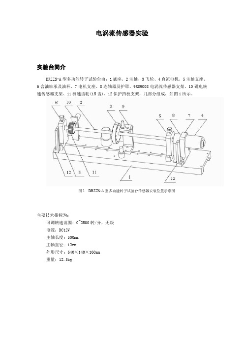 03实验三 电涡流传感器实验