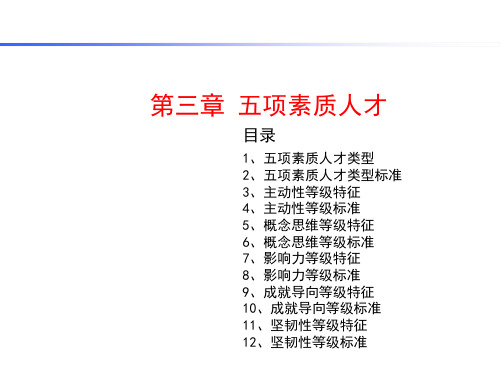 3-五项素质人才