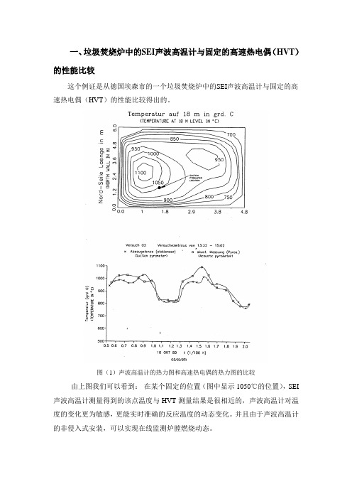 声波测温精度验证