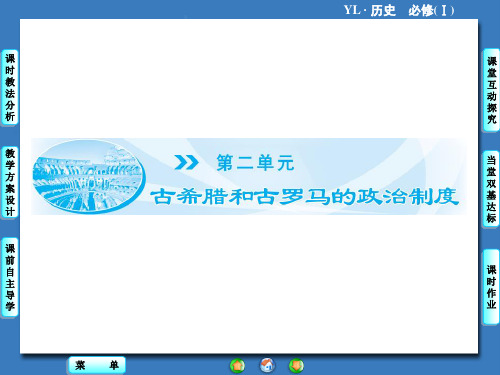 岳麓版高一历史必修1_《爱琴文明与古希腊城邦制度》教学课件