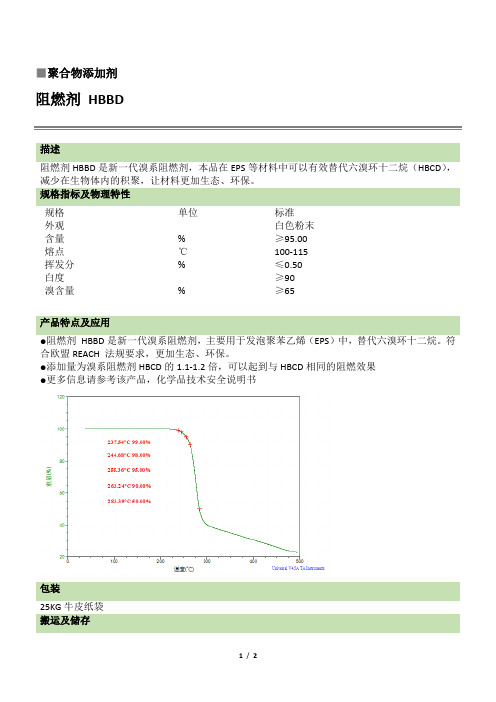 阻燃剂HBBD