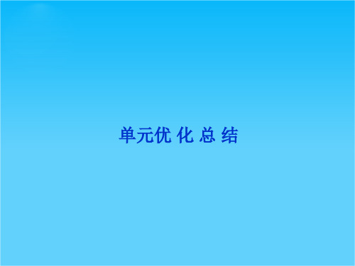 人教版高一历史必修1精品课件 第六单元 单元优化总结