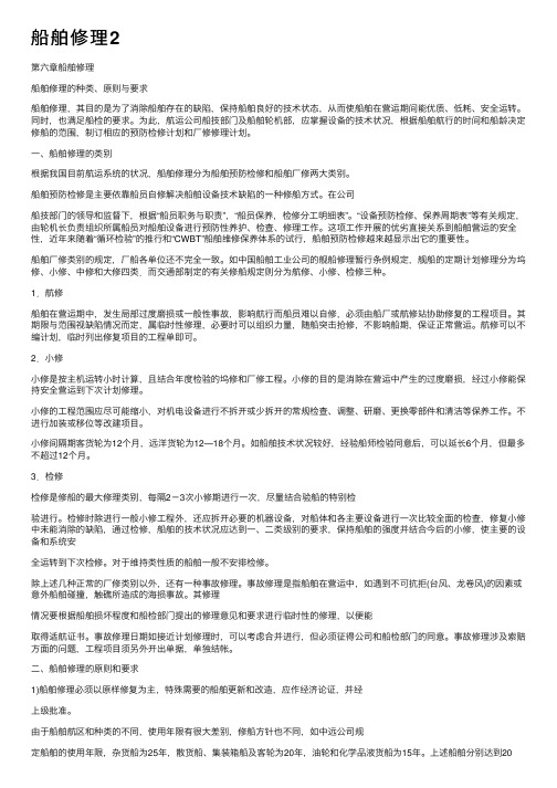 船舶修理2——精选推荐