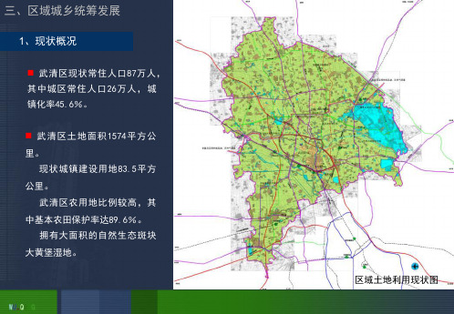 三、天津市武清区(最新版规划)---区域城乡规划