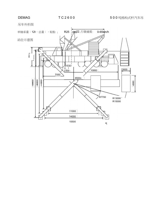 500T汽车吊性能表