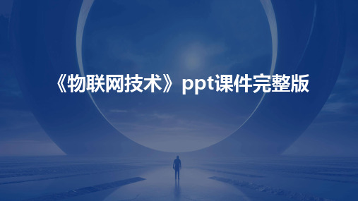 2024《物联网技术》ppt课件完整版