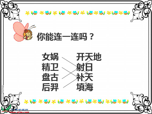 (人教新课标)三年级语文上册课件 盘古开天地 1