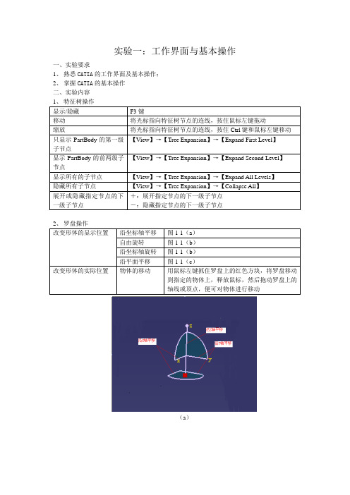 《计算机辅助飞机设计》实验指导书