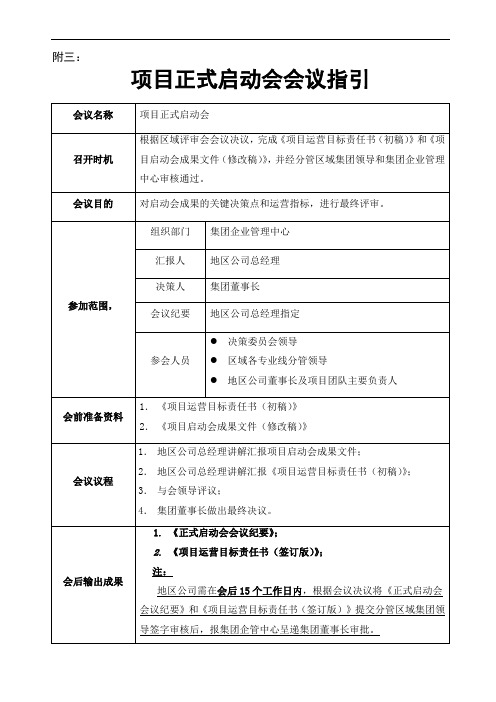 富力地产正式启动会会议指引-FL地产