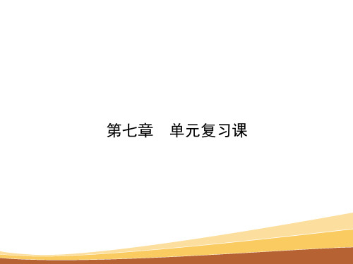 新人教版物理八年级下册课件：第7章单元复习课