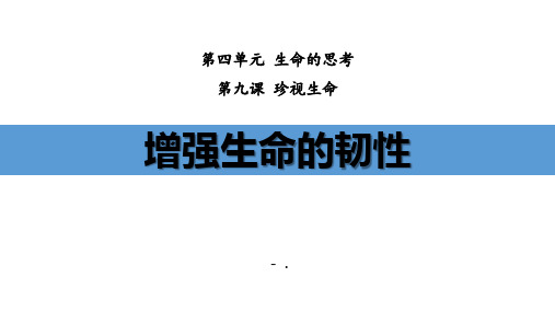 《守护生命》PPT精品教学课件