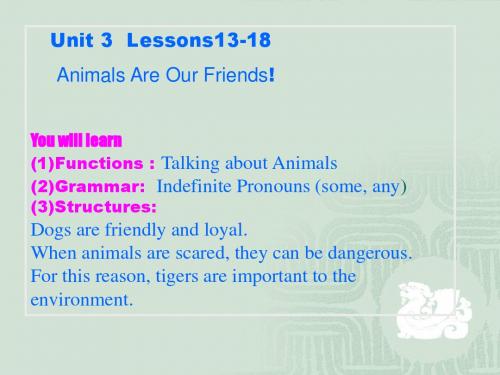 英语：Unit3_lesson13课件(冀教版八年级下)