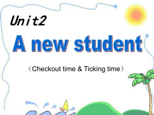 译林版小学英语五年级上册(5A)《Unit 2 A new student》第四课时PPT