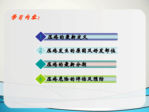 压疮预防及护理的最新进展ppt课件