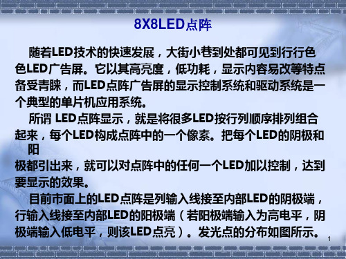 2 综合实验 8X8LED点阵