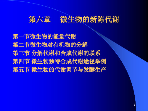 (推荐)《微生物的新陈代谢》PPT课件