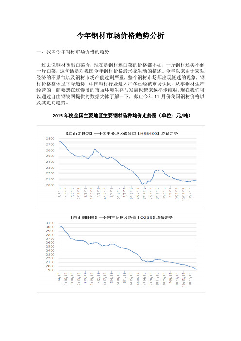 钢材市场价格趋势分1 (自动保存的)