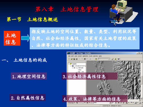 第八章-土地信息管理幻灯片(080415)PPT课件