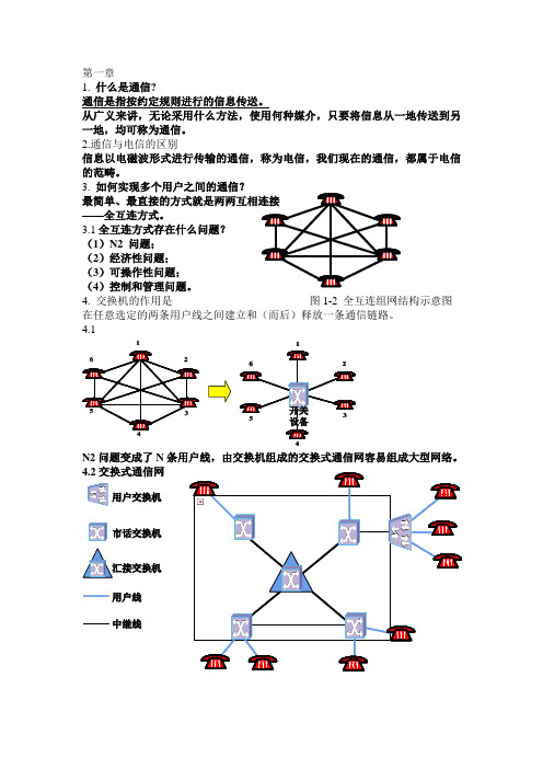 交换机原理复习资料