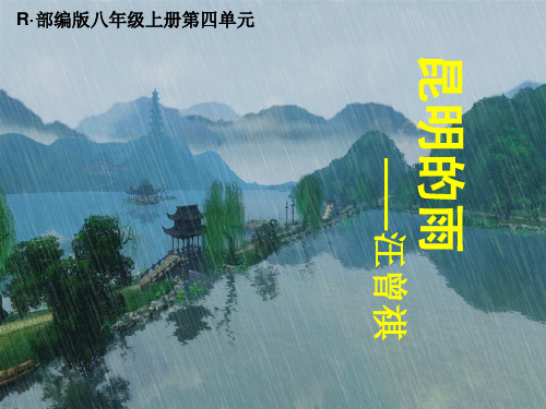 17、《昆明的雨》教学课件(23张PPT)