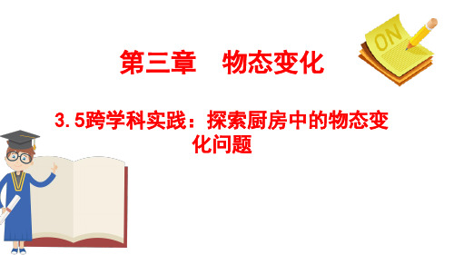 3.5跨学科实践：探索厨房中的物态变化问题 人教版(2024)物理八年级上册