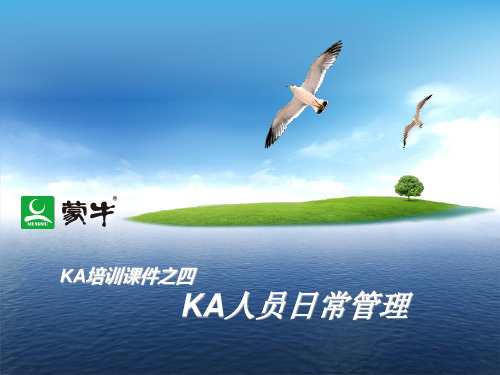 KA培训课件：KA人员日常管理