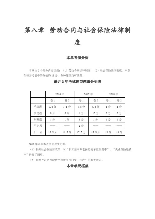 2019会计考试经济法基础-第54讲_劳动合同的订立主体：劳动者和用人单位、劳动关系的建立、书面劳动合