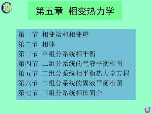 第五章 相变热力学