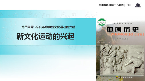 新川教版历史八年级上册 第10课【教学课件】《 新文化运动的兴起》