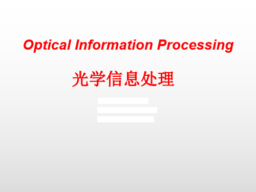 光信息处理 (32)
