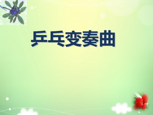 《乒乓变奏曲》2 精选优质课件