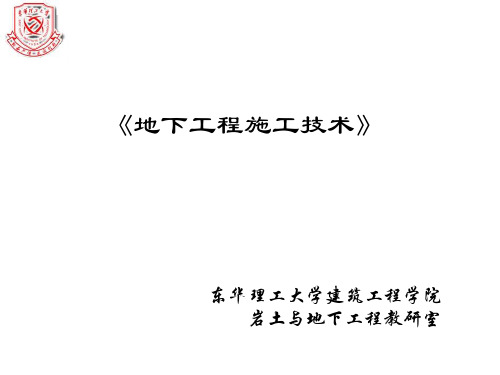 第十讲沉管法施工技术