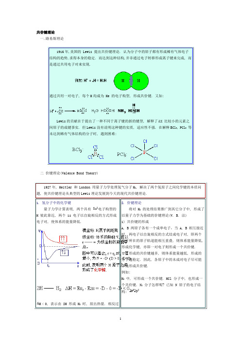 共价键理论