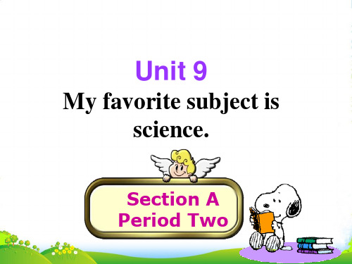 人教版 七年级上册Unit9 Section A Period Two(共23张PPT)