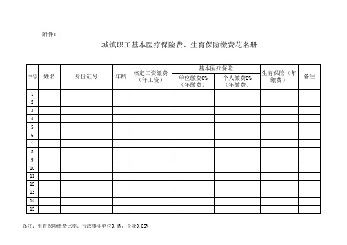 永宁县医保缴费化名册