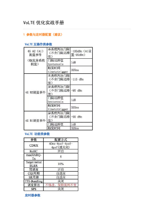 VoLTE优化实战手册