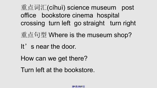 Pep六年级上册期末总复习实用教案