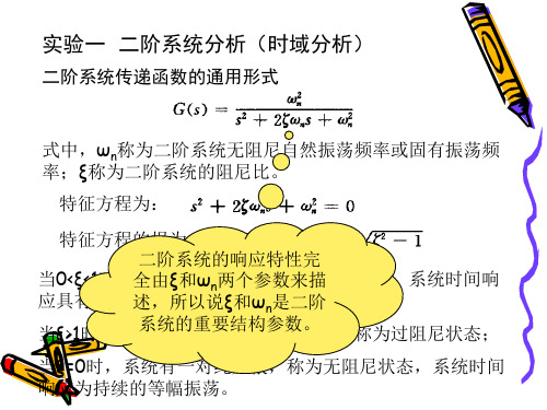 实验二阶系统