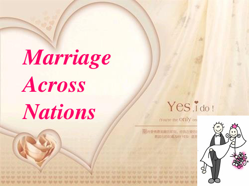 unit 3.marriage across nations