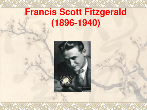 Francis Scott Fizgerald - Great Gatsby 课件