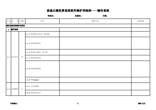 1操作系统检查