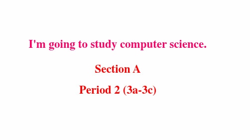 人教版八年级英语上册教学课件Unit6SectionA3a 3c共25张