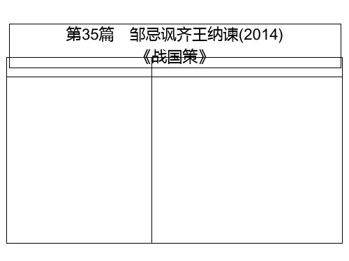 《邹忌讽齐王纳谏》ppt部编版1