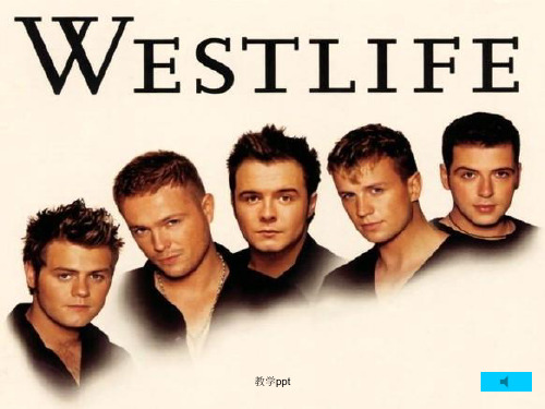 西城男孩westlife英语演讲