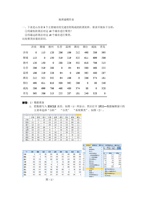 地理建模-作业3 完