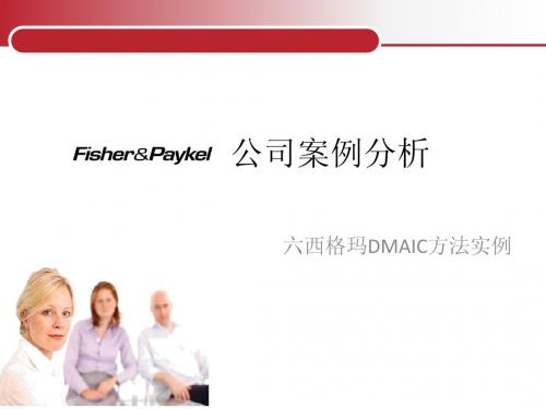 六西格玛DMAIC方法分析Fisher & Paykel企业生产环节问题