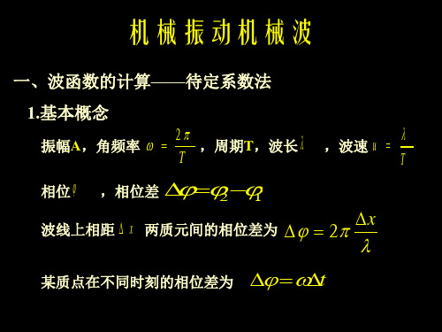 机械振动机械波知识点汇总