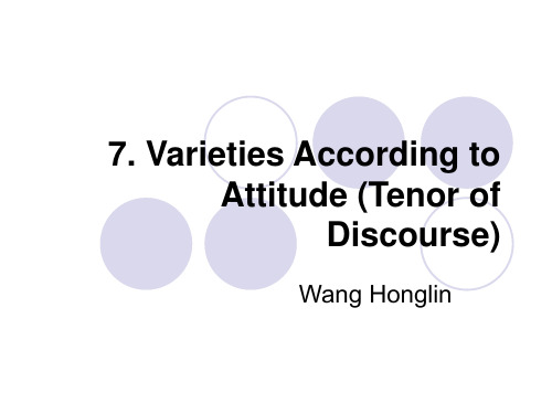 2013-Lecture-8-Tenor-of-Discourse